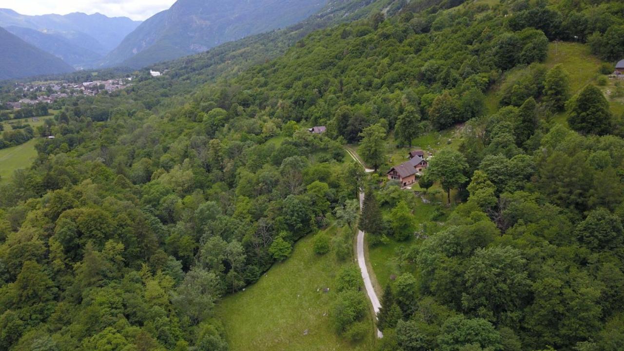 Вилла Posestvo Tmzek Бовец Экстерьер фото